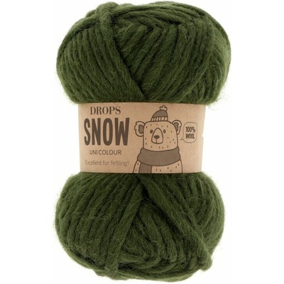 Drops Snow UNI Colour 97 tmavo zelená