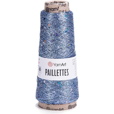 Yarn Art Paillettes 8003 modrá