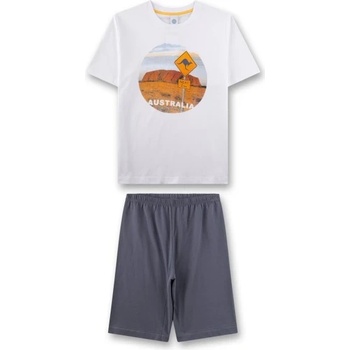 Sanetta Детско ежедневно термо бельо Sanetta Kid's Pyjama 1/2 246053 Pyjamas - White - размер 128 (EU) (714-1826-0111)