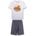 Sanetta Детско ежедневно термо бельо Sanetta Kid's Pyjama 1/2 246053 Pyjamas - White - размер 128 (EU) (714-1826-0111)