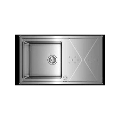 Teka Мивка с едно корито Teka BROOKLYN 50 MXP 1C 1E Стомана