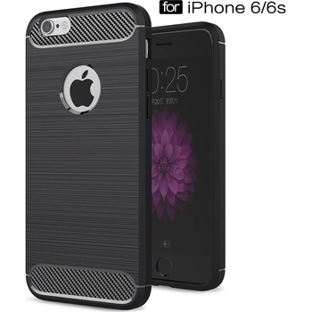 Pouzdro Clearo Carbon Armor iPhone 6/6S černé