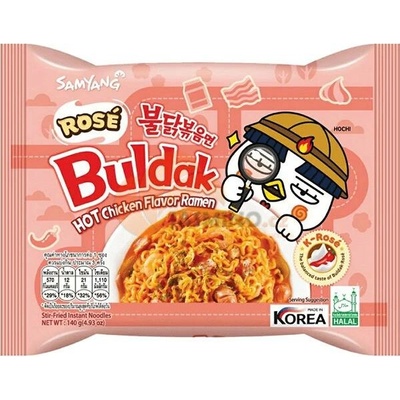 Samyang Buldak Rosé pálivé kuřecí nudle 140 g – Zboží Dáma