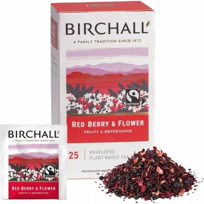 Birchall Red Berry & Flower ovocný 25 vrecúšok