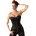 Cottelli Collection Черен корсет Shadow, XXL