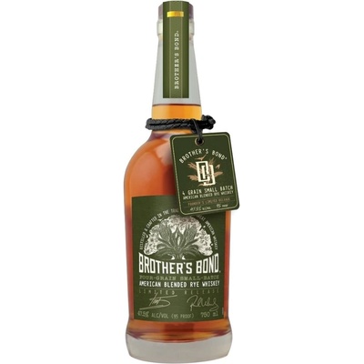 Brother’s Bond American Blended Rye Whiskey 47,5% 0,75 l (holá láhev)