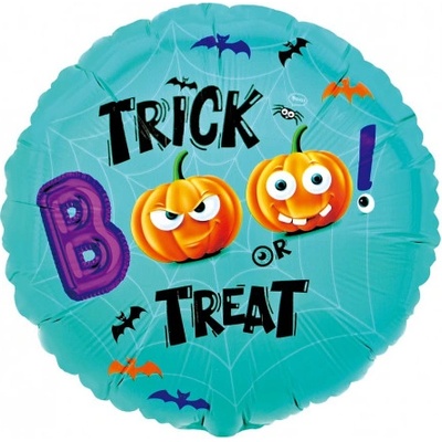 Godan Fóliový balón Halloween Trick or Treat kruh