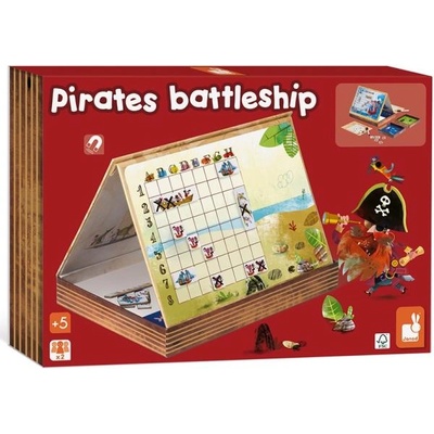 Janod Детска настолна игра Пиратски лодки магнитна 5+ (J02835)