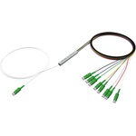 Conneu Оптичен PLC сплитер 1х8 с LC-APC конектори, Blockless, Conneu (PLC-108-LCA1-LCA1-BL)