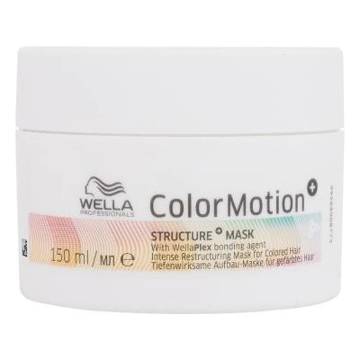 Wella ColorMotion+ Structure Mask интензивно възстановяваща маска за боядисана коса 150 ml за жени