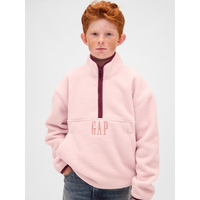 GAP Детски sherpa суитшърт Arctic Fleece GAP GAP | Rozov | Момчешки | XL