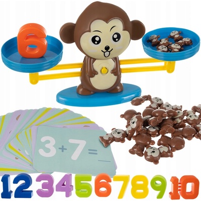 Kruzzel 16947 Opičí váha s čísly