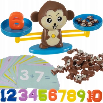 Kruzzel 16947 Opičí váha s čísly