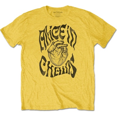 Alice In Chains tričko Transplant žlté