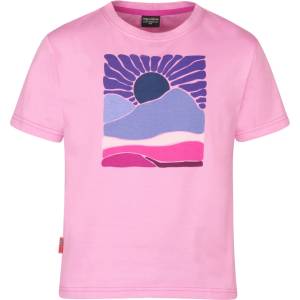 TROLLKIDS Детска тениска Trollkids Girl's Falketind T T-shirt - Wild Rose - размер 164 (EU) (704-5818-0418)