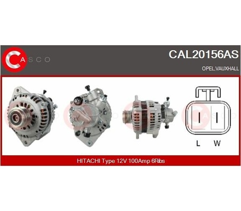 generátor CASCO CAL20156AS