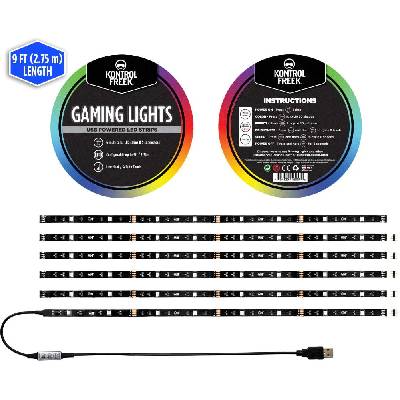 RGB лента KontrolFreek Gaming Lights Kit, USB (2.74m) (KF-LED-4211-LED6)