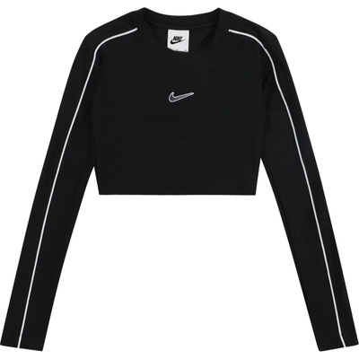 Nike Sportswear Тениска черно, размер XS