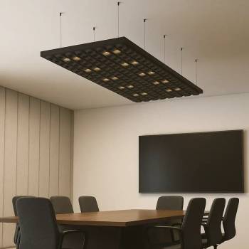 АКУСТ. ПАНЕЛ 6x5w 4000k mute acoustic 596Х596mm (2550)