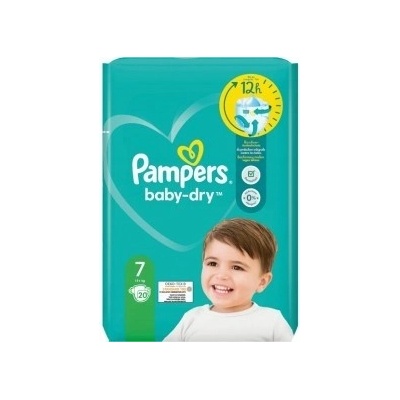 Pampers Baby DRY 7 20Ks