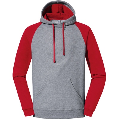 Jerzees pánska mikina JZ96CR Oxford Grey