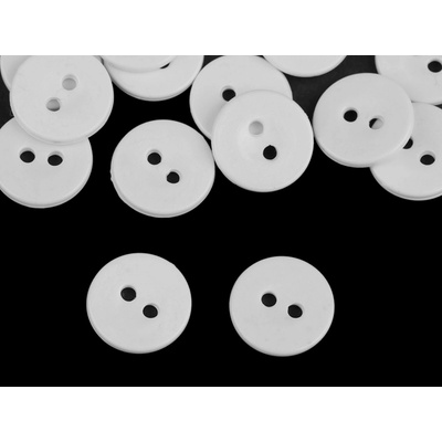 Knoflík mandlovací velikost 24" s praním do 95°C Varianta: 2 bílá, Balení: 25 ks