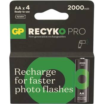 GP ReCyko Pro Photo Flash AA 2000mAh 4ks B2629