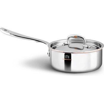Ruffoni Тиган за сосове CON CUORE 18 см, сребро, мед, Ruffoni (RUFCRA1807ZL)
