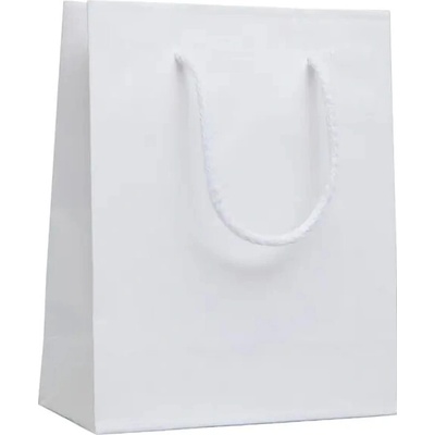 Darčeková papierová taška , white, L