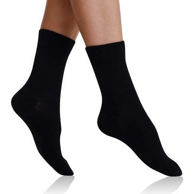 Bellinda COTTON MAXX LADIES SOCKS 5x dámske bavlnené ponožky 5ks BE495918 čierna