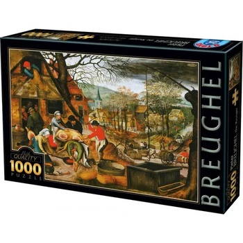 D-Toys - Puzzle Brueghel: Autumn - 1 000 piese
