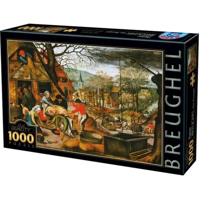 D-Toys - Puzzle Brueghel: Autumn - 1 000 piese