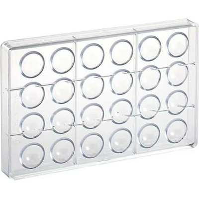 Dortisimo Plastová forma na čokoládu Polokoule 3,3 cm