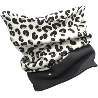WEDZE nákrčník z dvojitého materiálu Hug 900 leopardí vzor