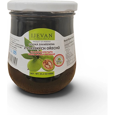Ijevan Sladká zaváranina z vlašských orechov 600 g