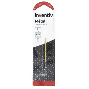 Inventiv СВРЕДЛО МЕТАЛ hss-tin Ф3 inventiv (3603743117461)