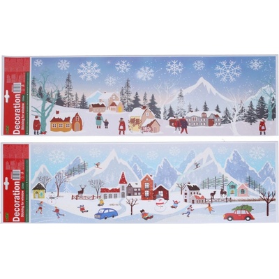 Wiky Dekorácia okenná 59,5 x 21 cm Vianoce