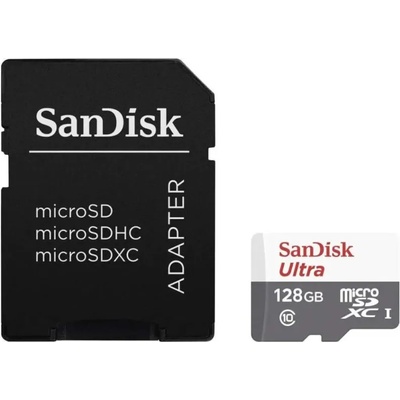 SanDisk microSDXC 128GB C10/UHS-I SDSQUNR-128G-GN6TA