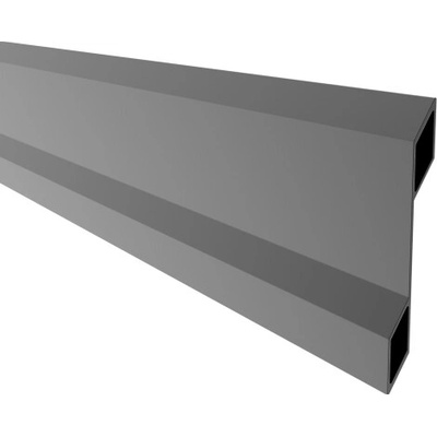 umakov-cz Hliníková dvoukomorová plotová žaluzie 20 x 120 - 2,0 m Antracit RAL 7016 – Hledejceny.cz