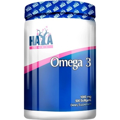 Haya Labs Omega 3 1000 mg [500 Гел капсули]