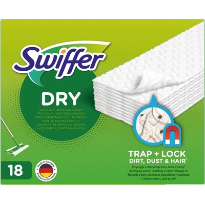 Swiffer Prachovky podlaha 18 ks