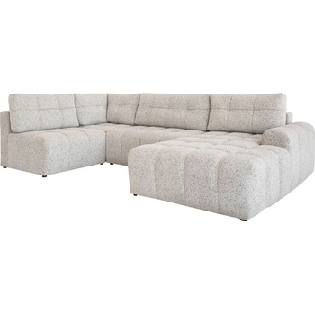 Miuform Бежов разтегателен модулен ъглов диван с място за съхранение (ляв ъгъл) Lulu - Miuform (2230PE06)