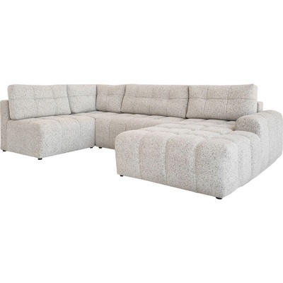 Miuform Бежов разтегателен модулен ъглов диван с място за съхранение (ляв ъгъл) Lulu - Miuform (2230PE06)