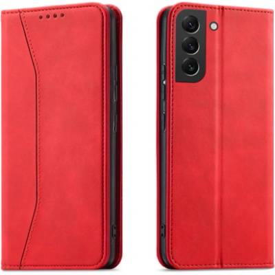 Púzdro MG Magnet Fancy Samsung Galaxy S22 Plus, červené