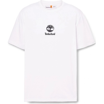 Timberland Тениска Timberland Stack Logo T-shirt - White