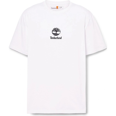 Timberland Тениска Timberland Stack Logo T-shirt - White