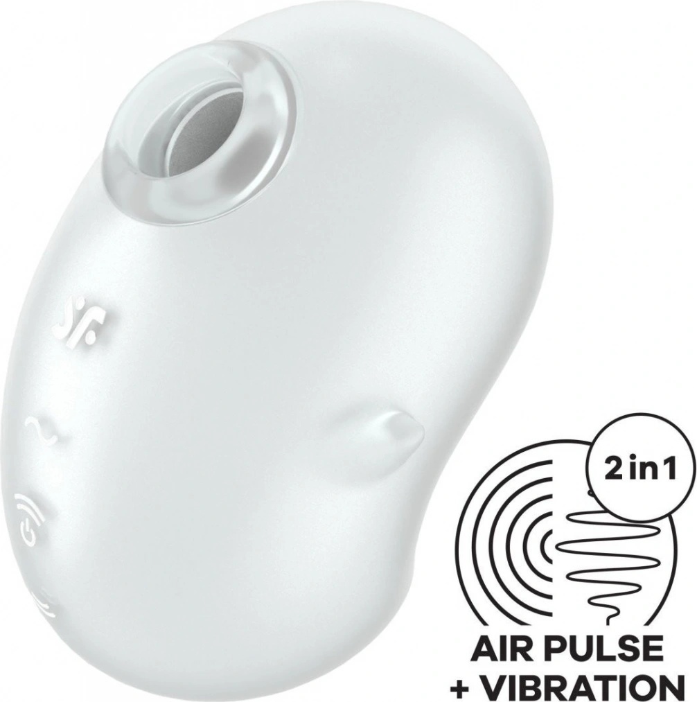 Satisfyer Cutie Ghost biely