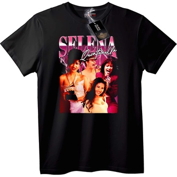 NOONEBRAND Тениска на Selena Quintanilla - 2XL, Black