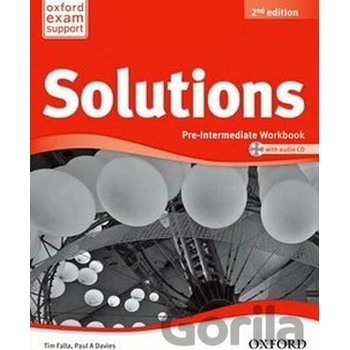 Solutions 2nd Edition Pre-intermediate Workbook International Edition