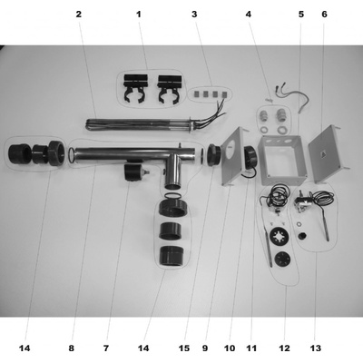 VÁGNER POOL topná spirála 9 kW